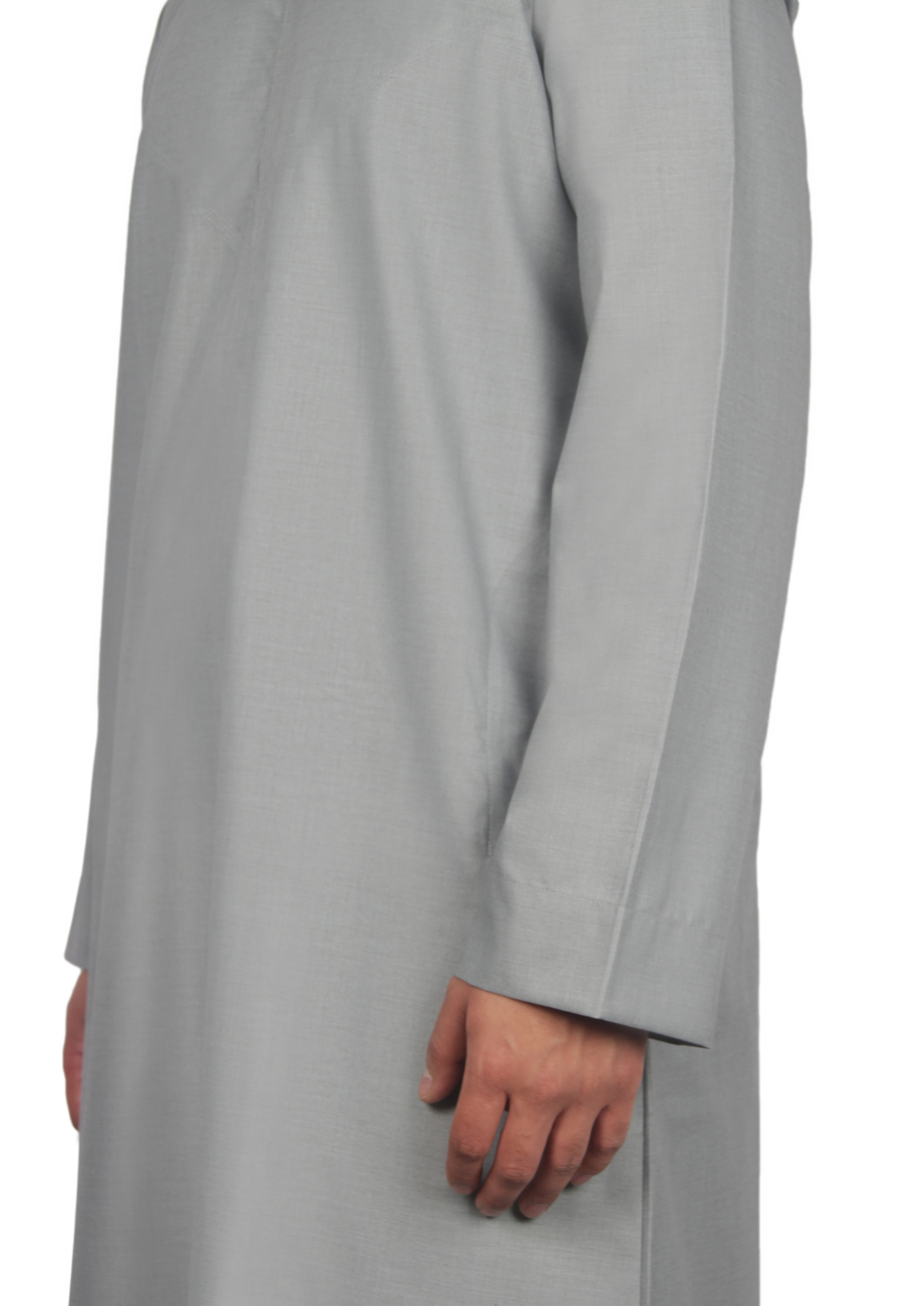 Luxury Light Grey Omani Thobe