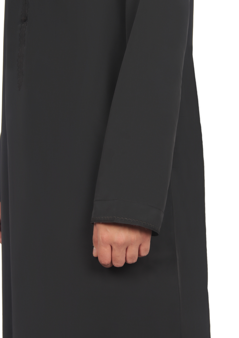 Luxury Black Bahrani Thobe