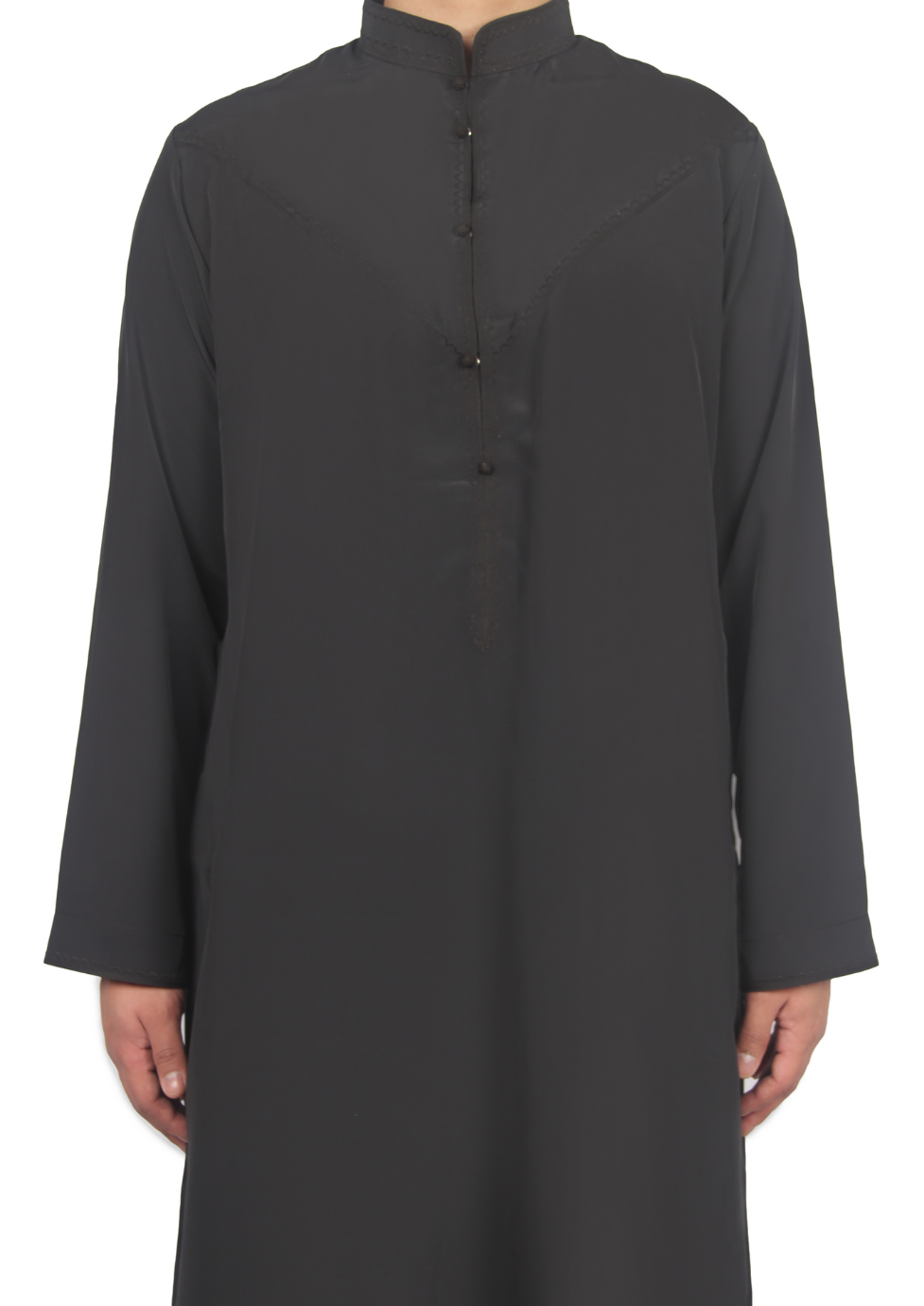 Luxury Black Bahrani Thobe