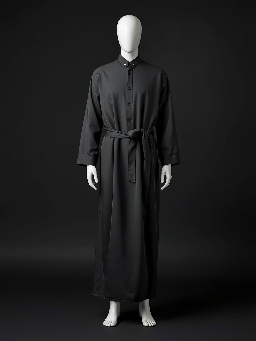 The Sultan Thobe — Charcoal