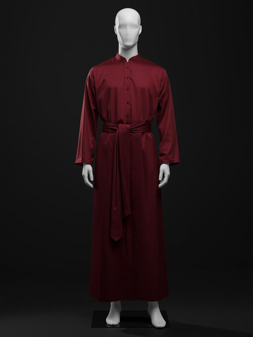 The Sultan Thobe — Burgundy