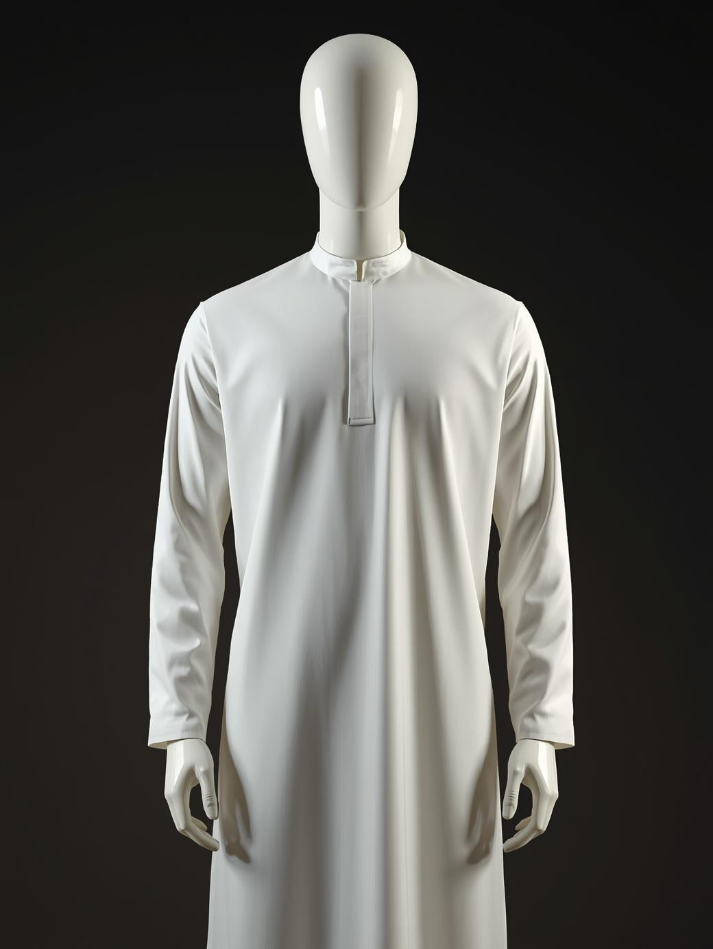 The Sultan Thobe — Pearl White