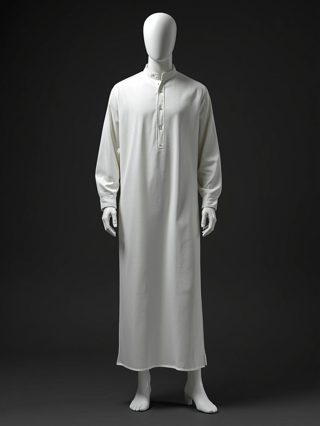 The Sultan Thobe — Pearl White